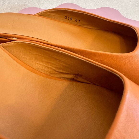 LOQ Lucia Mule brown size 41 ballerina flat - Picture 3 of 5